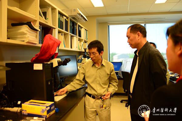参观马里兰大学实验室 参观马里兰大学实验室